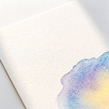Blank Watercolor Postcards for DIY Painting