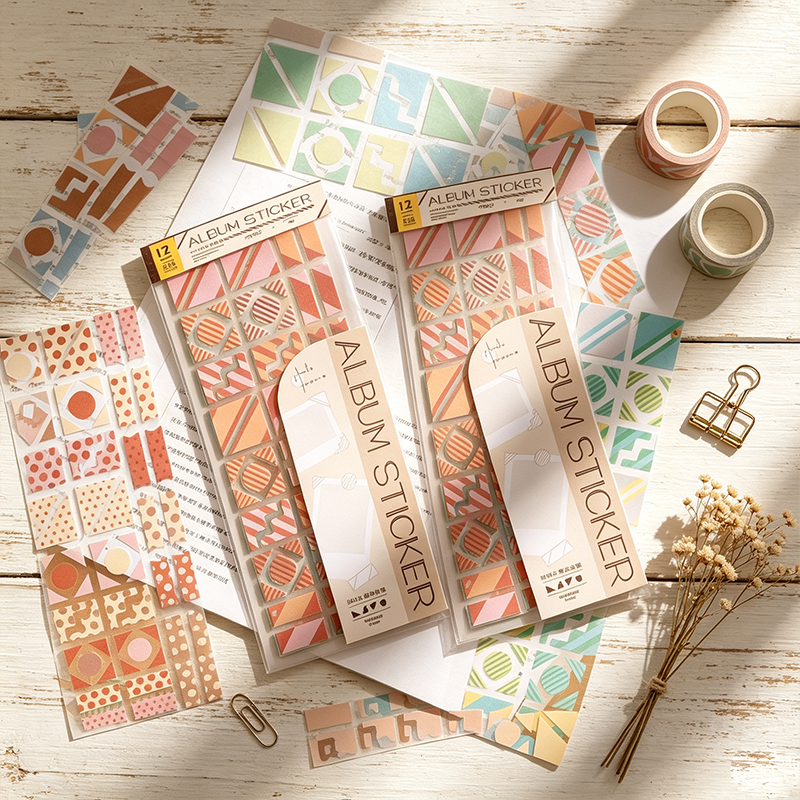 Journal Photo Corner Decorative Stickers