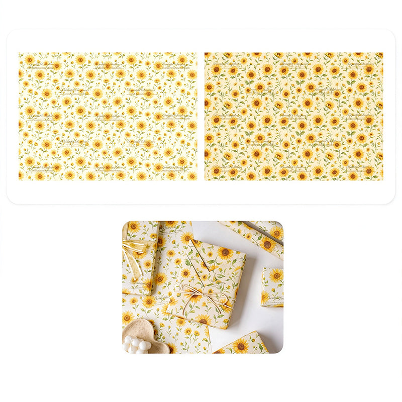 Sunflower Wrapping Paper