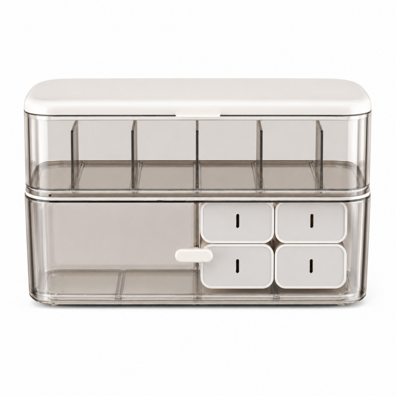 Double Layer Cable Storage Box