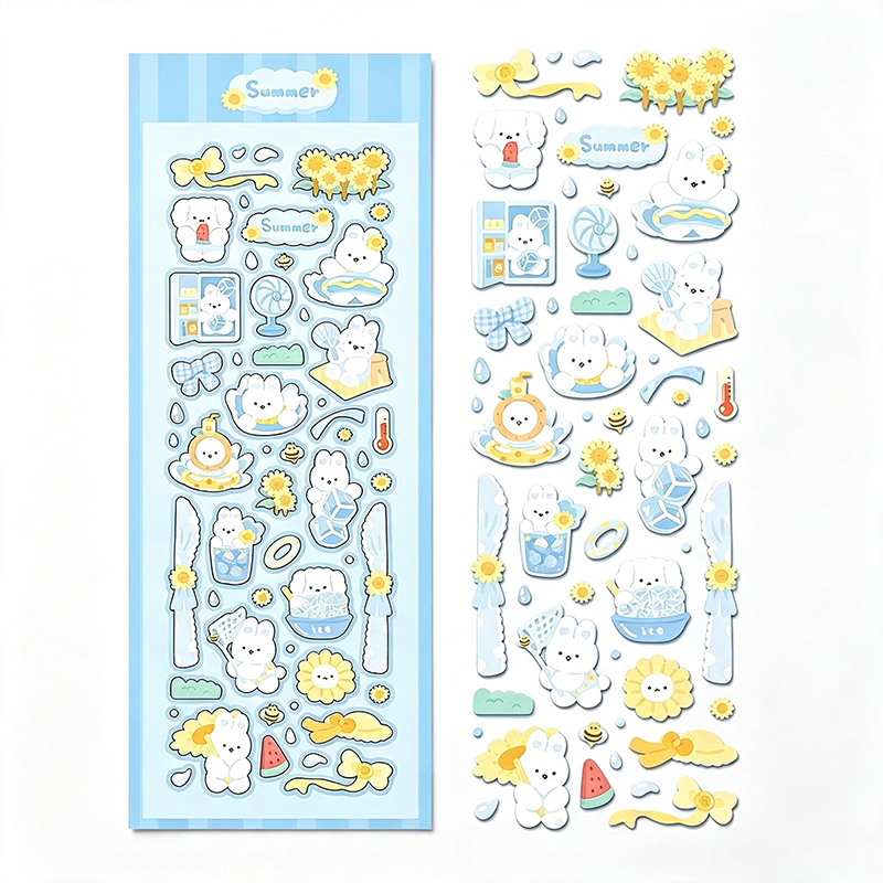 Seasonal Glitter Sticker Pack