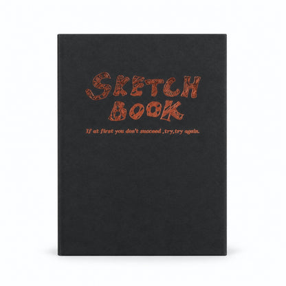 Minimalist Blank Sketchbook Journal