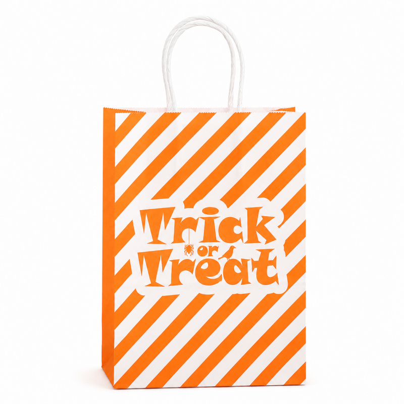 Halloween Printed Kraft Paper Gift Bag