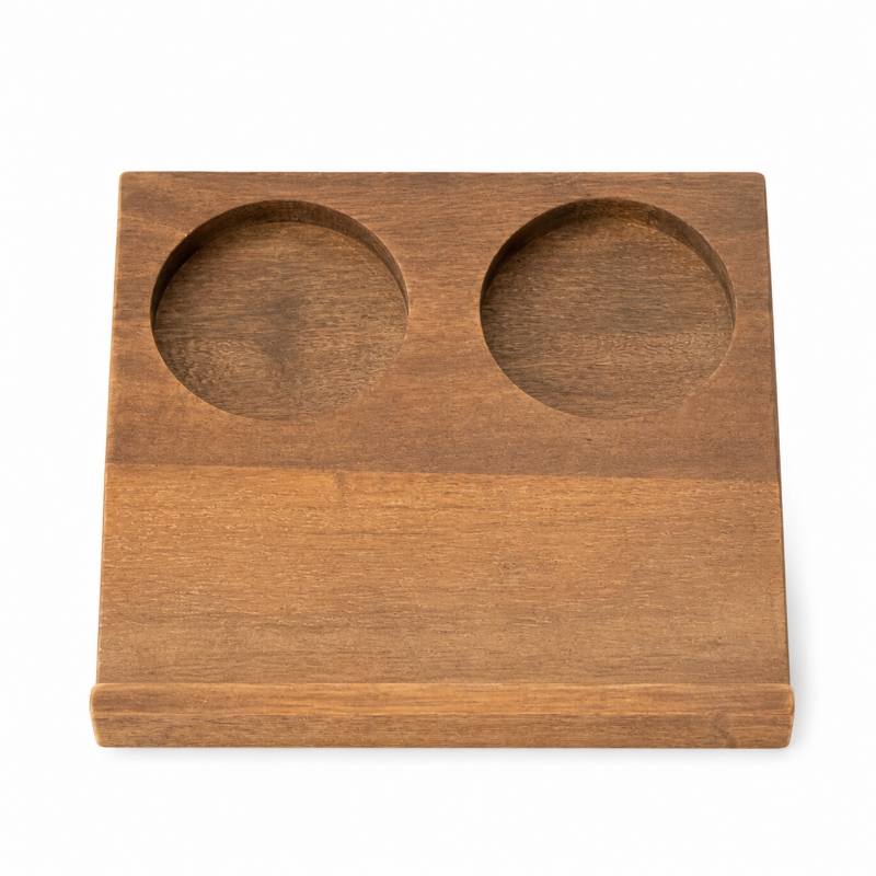 Wooden Coffee Cup Serving Tray
