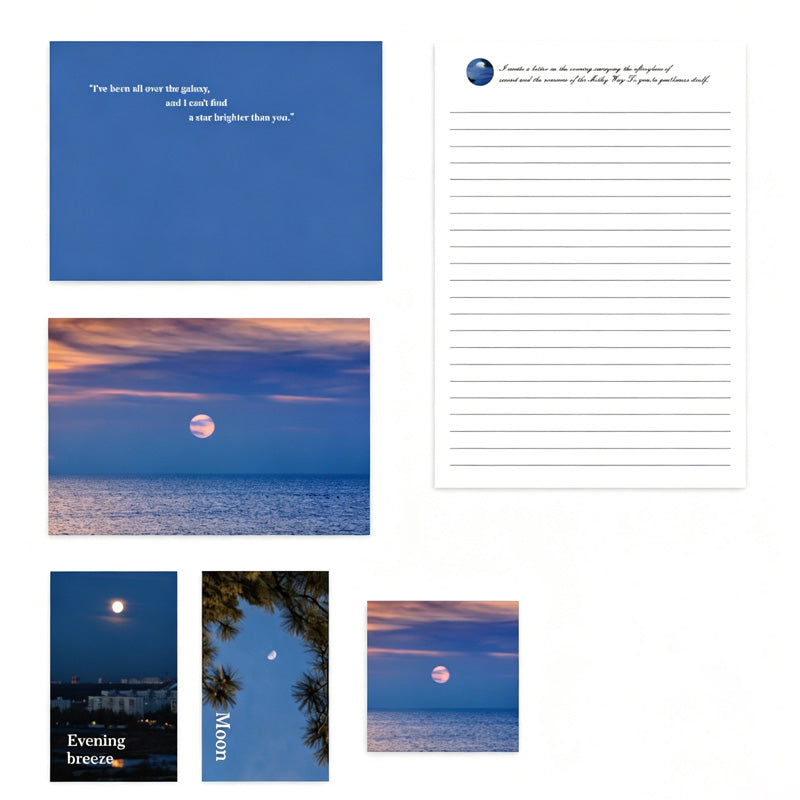 Endless Moonlight Envelope Letter Set