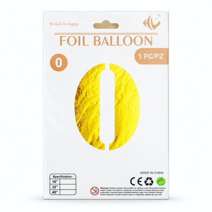 40 Inch Gold Number Foil Balloon (Party Balloon (MK2PPFN6H7LC52))