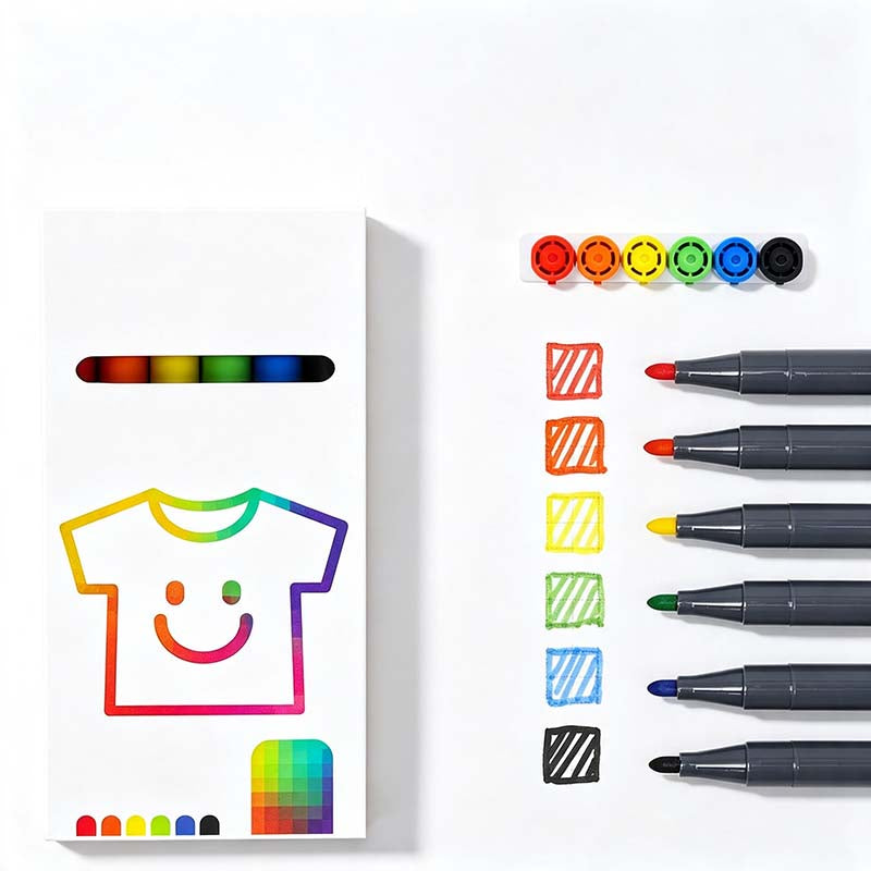 Fabric Graffiti Marker Set