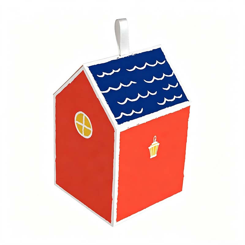 Color Block House Gift Box