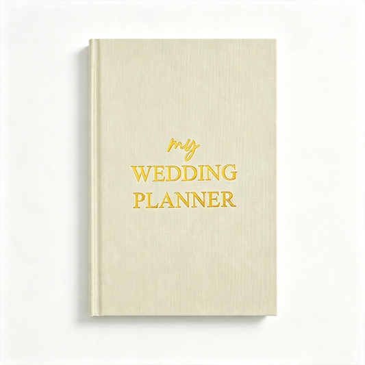Minimal Wedding Planner Journal