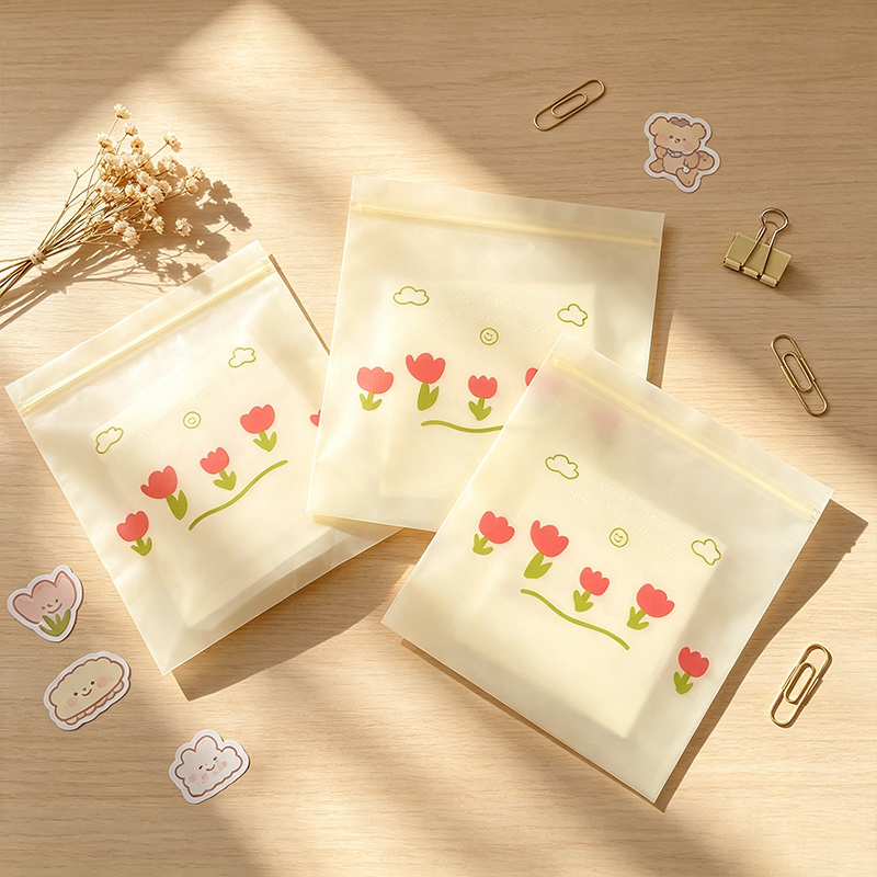 Tulip Smile Zip Treat Bags