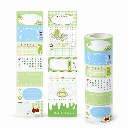 Orchard Fruit Writable Memo Sticker Roll