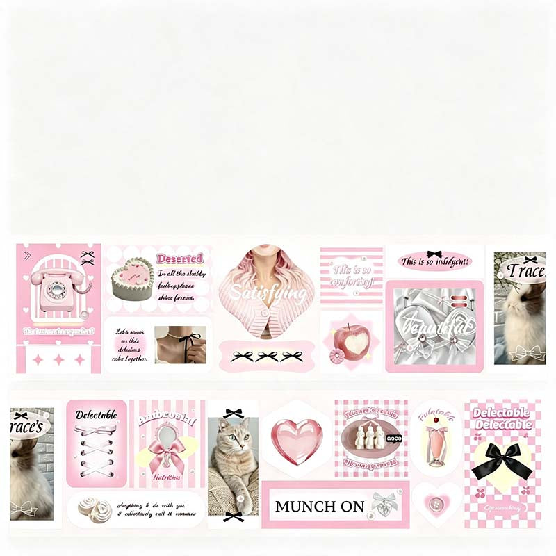 Dessert Time Die Cut Deco Tape