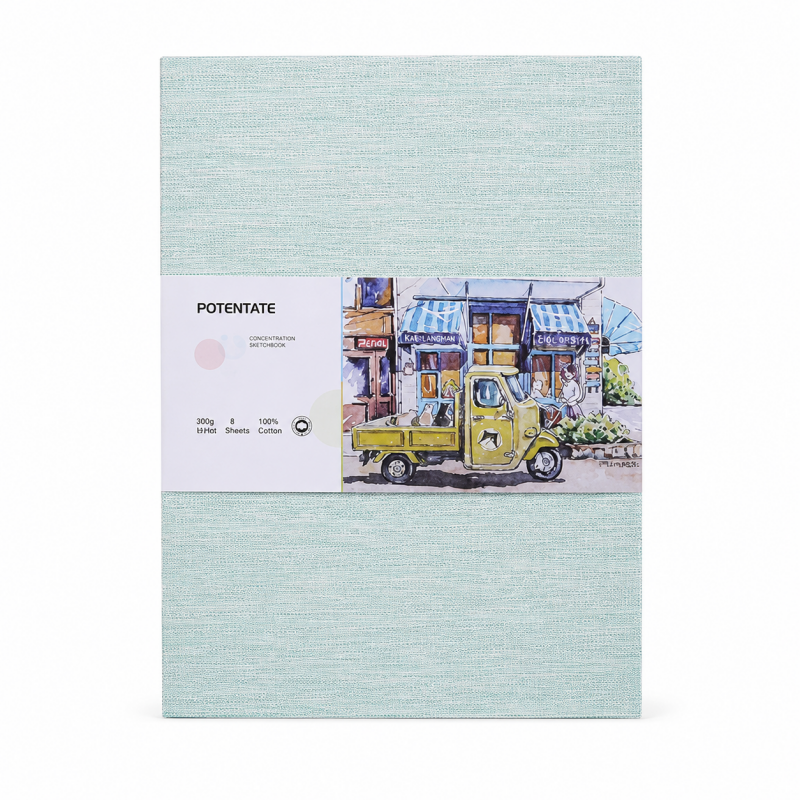 Accordion Watercolor Paper Pad
