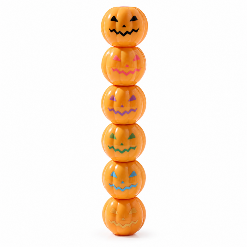 Halloween Pumpkin Highlighter – Stackable Jack-O’-Lantern Marker