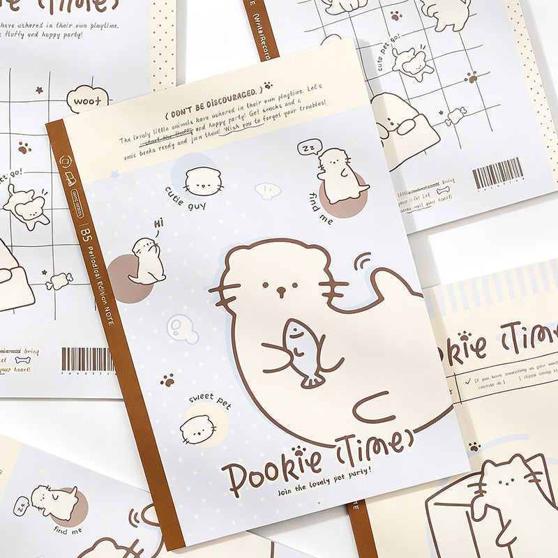 Pookie Times Cute Cat Notebook Set