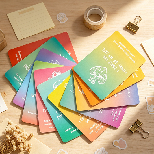 Colorful Affirmation Card Set