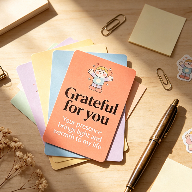 Gratitude Reflection Card Set
