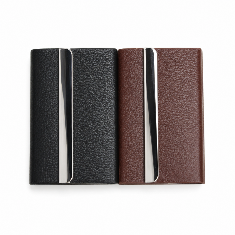 Leather Look Card Case