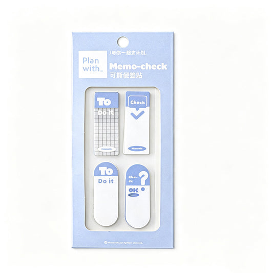 Memo Check Sticky Tabs Set