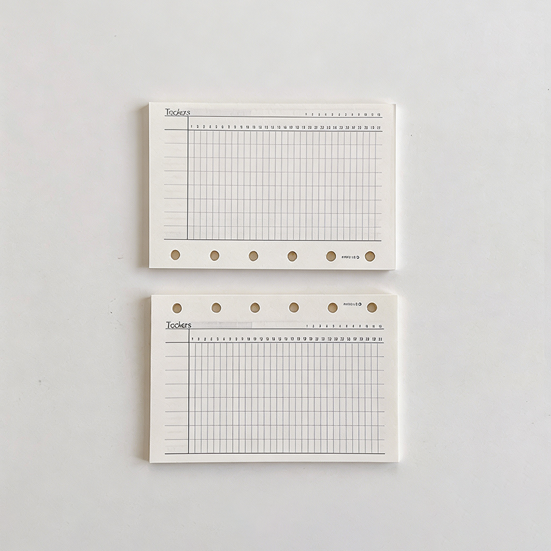 A7 Refillable Planner Inserts