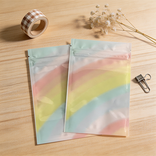 Rainbow Self Seal Gift Bags
