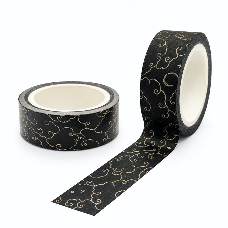 Vintage Gold Foil Washi Tape Roll