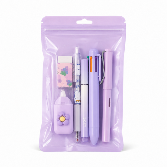 Pastel Student Stationery Kit