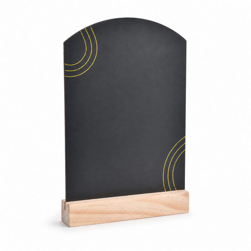 Foldable Black Memo Display Board