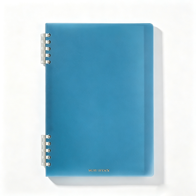 Vintage Side Spiral Binder Notebook