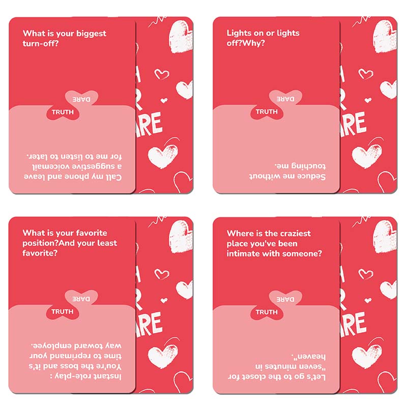 Truth Or Dare Question Card