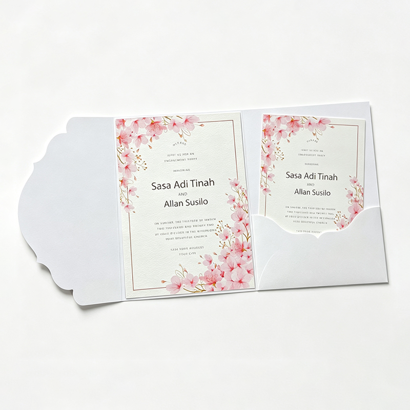 Scallop Edge Invitation Envelopes