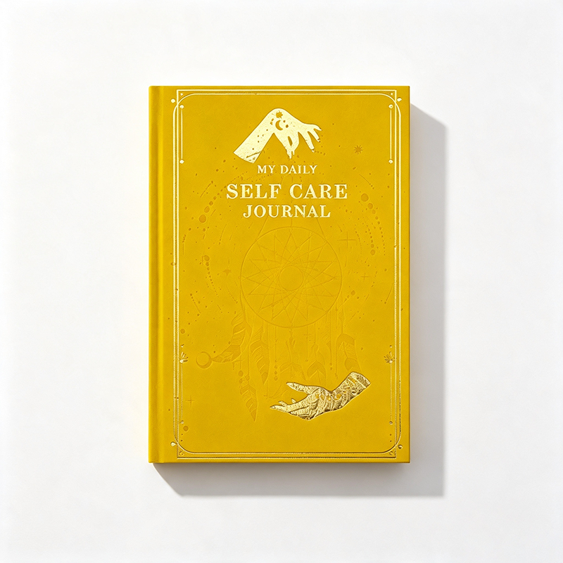 Self Care Celestial Daily Journal Notebook