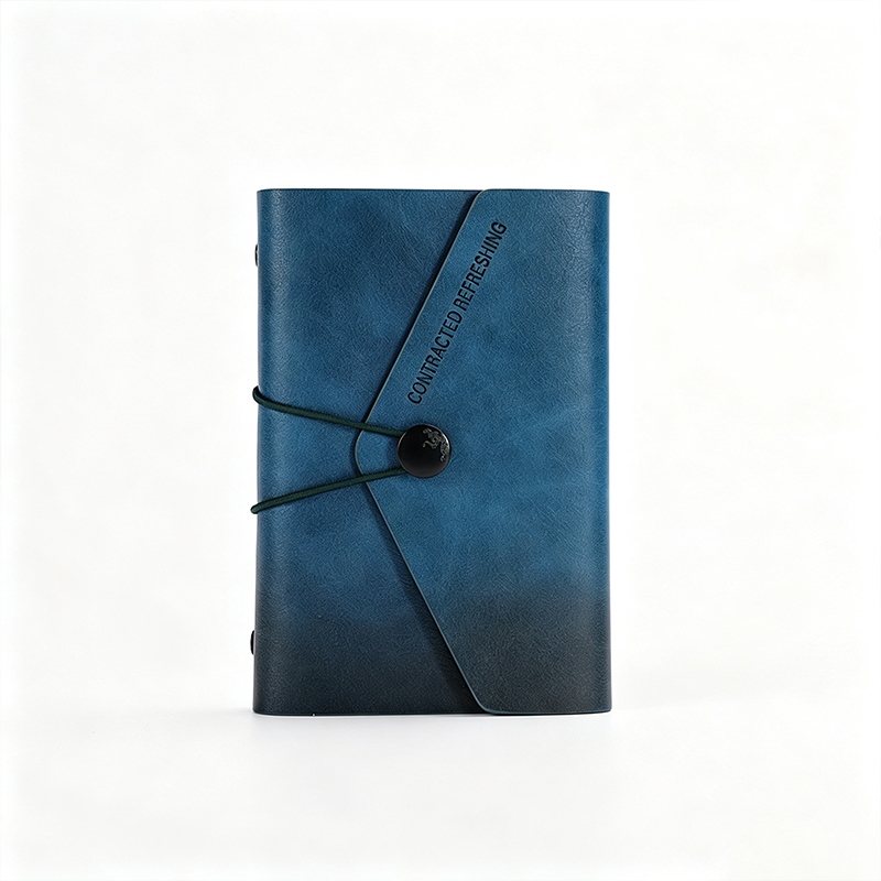 Retro Faux Leather Strap Journal