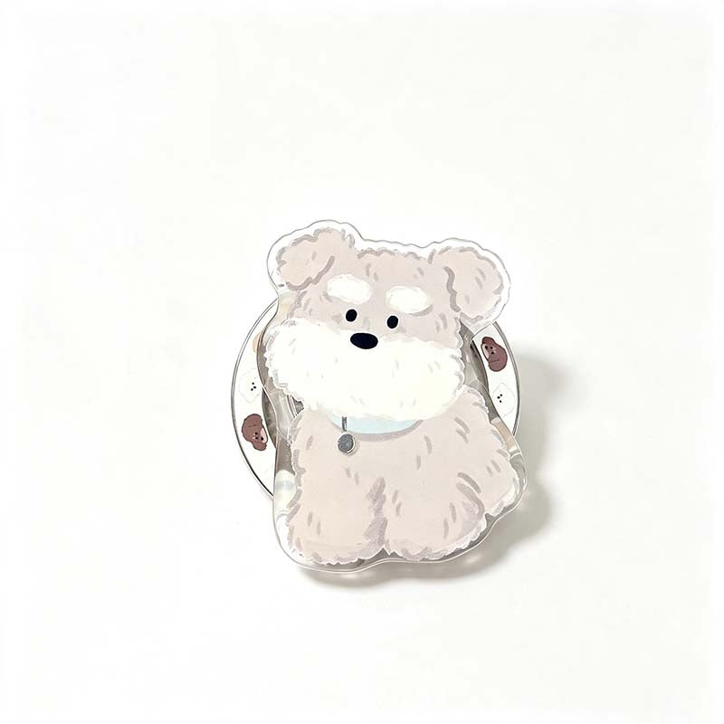 Schnauzer Dog Magnetic Phone Stand