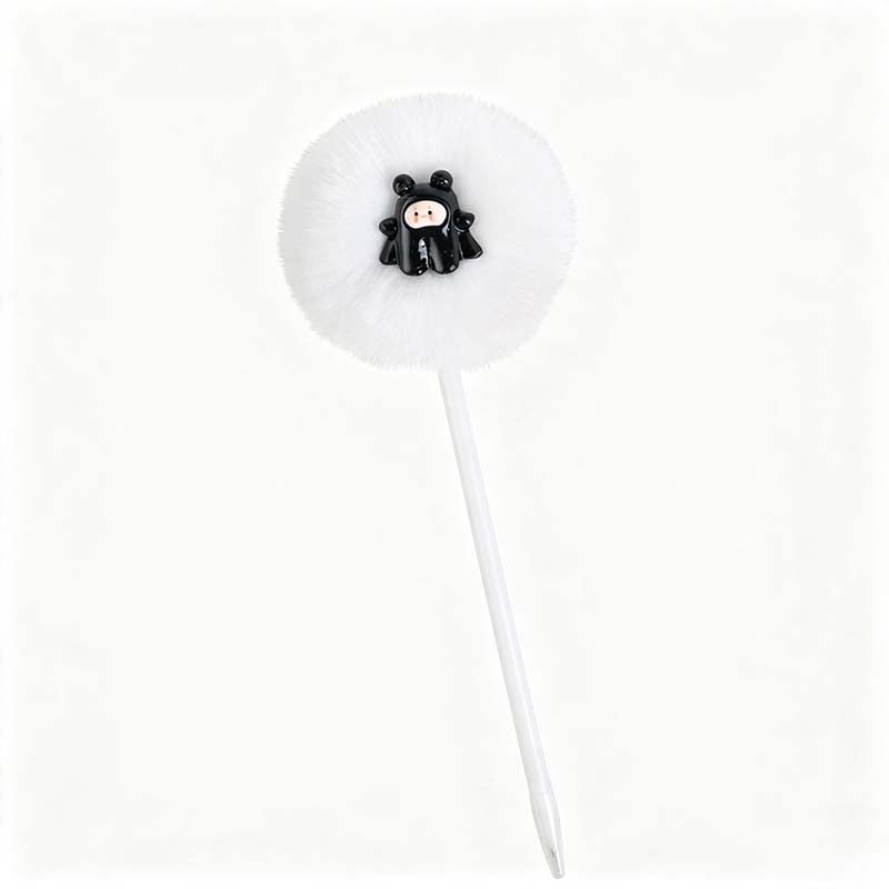 Halloween Lollipop Plush Topper Gel Pen