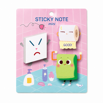 Childhood Shaped Sticky Note Set