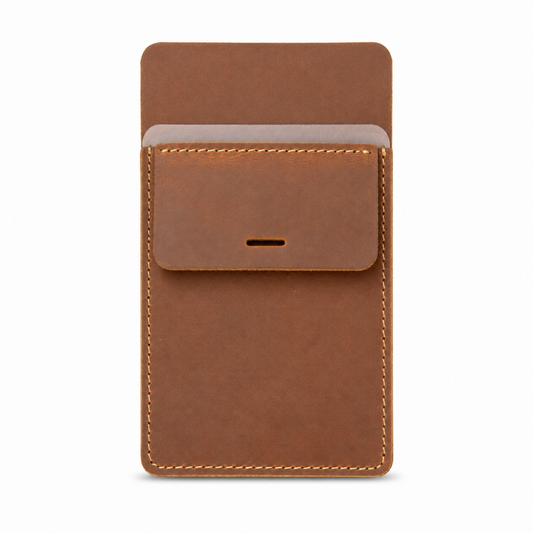 Front Pocket Leather Pen Pouch