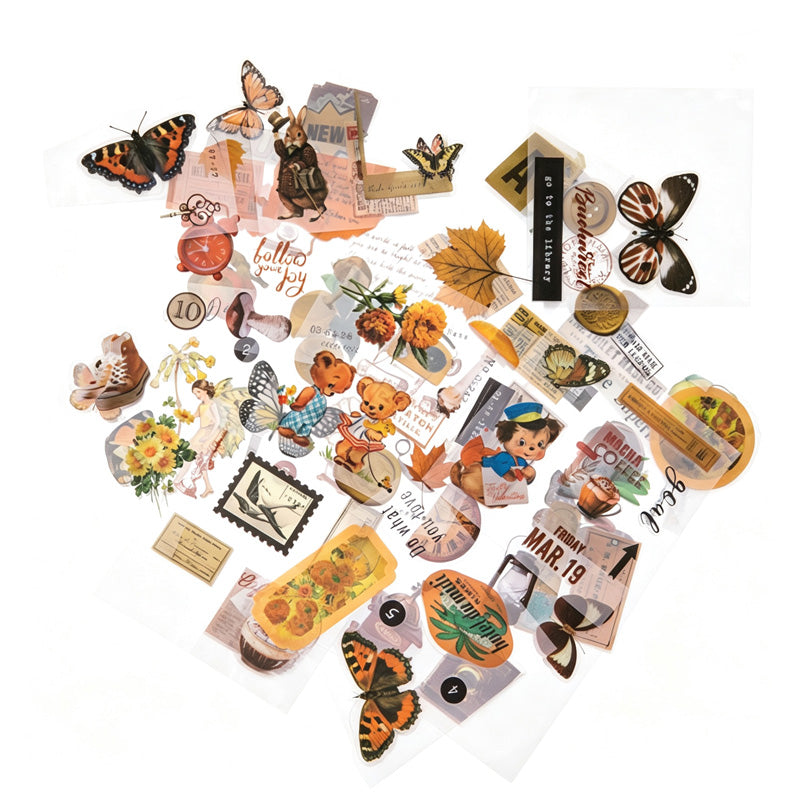 Poems Of Relics Vintage Sticker Box