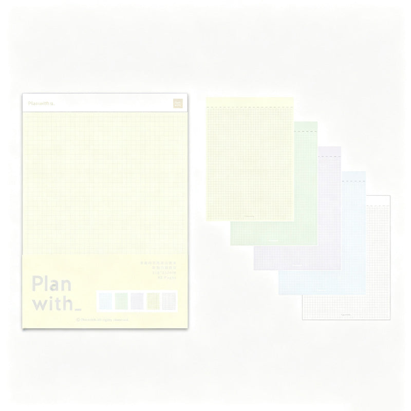 Tear Off Study Planning Notepad