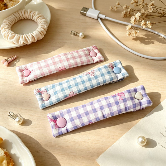 Floral Fabric Key Fob Strap