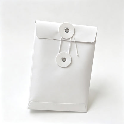 White String-Tie Envelope