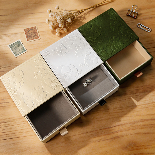 Embossed Drawer Gift Box Set