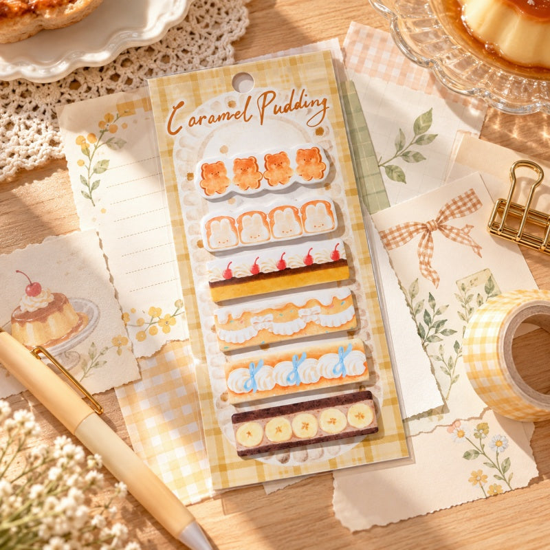 Patisserie Die-Cut Sticky Index Tabs