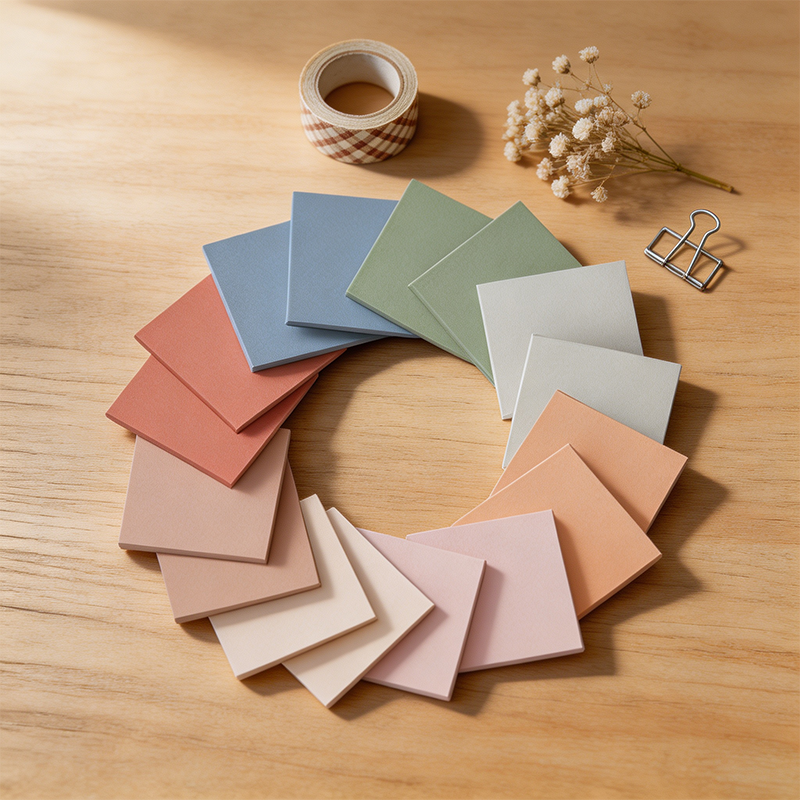 Morandi Palette Sticky Notes Set