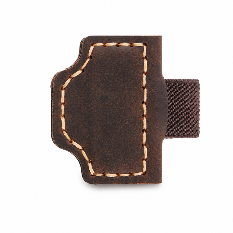 Magnetic Leather Pen Clip