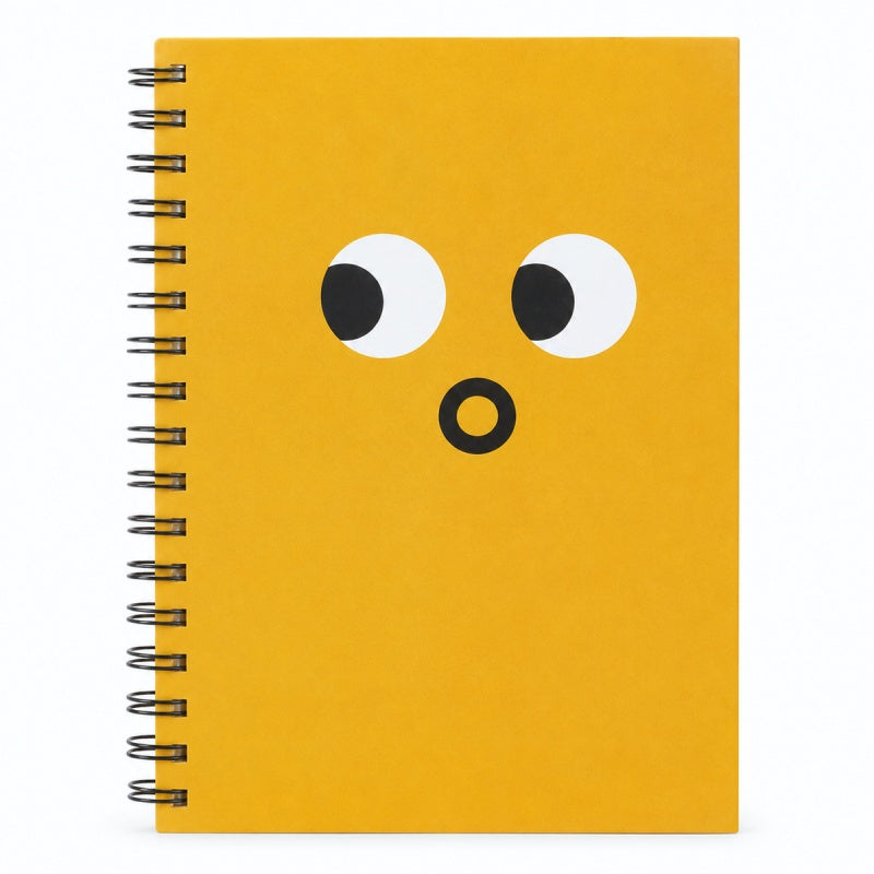A5 Hard Surface Coil Notebook