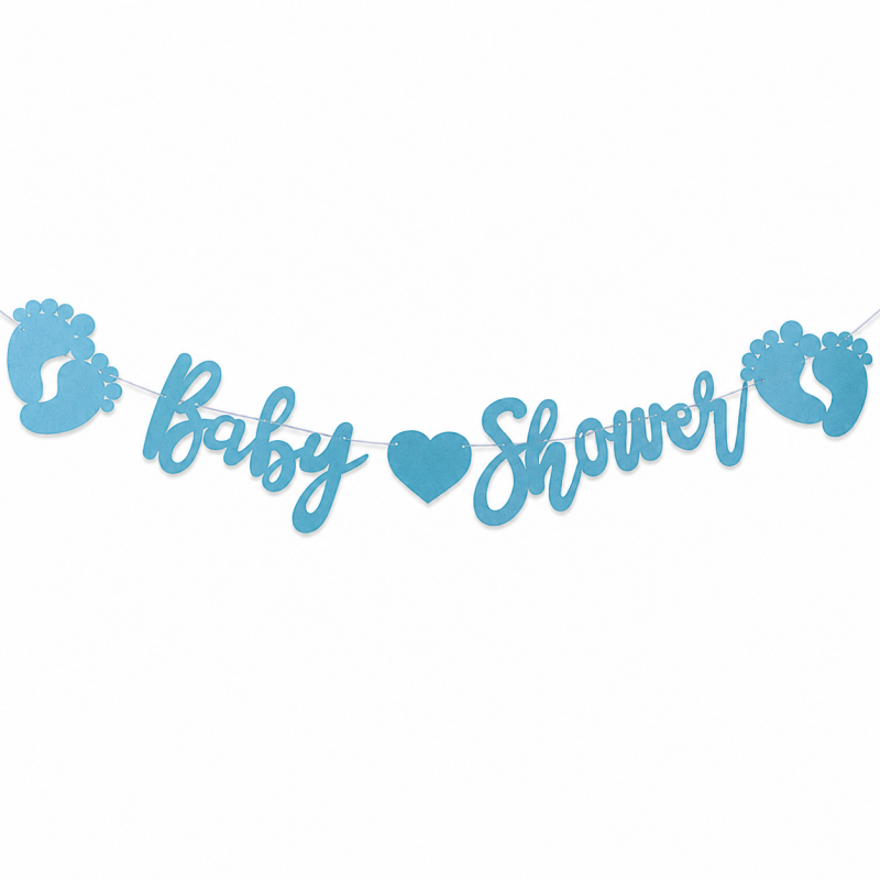 Floral Birthday Party Banner