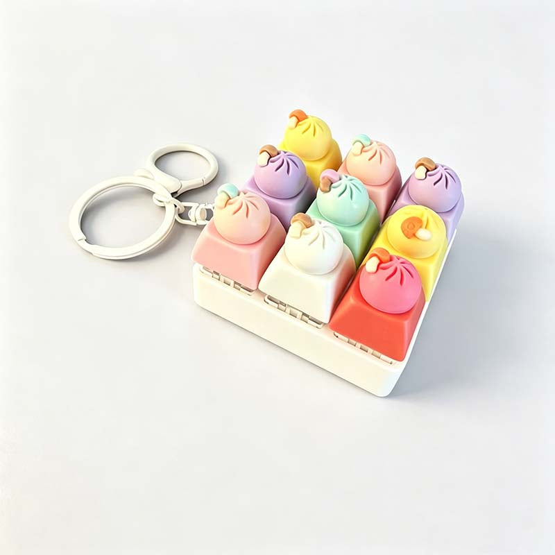 Pastel Mini Keyboard Stress Toy