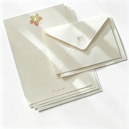 Foil Floral Animal Envelope Set