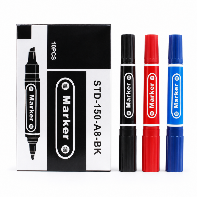 Dual Tip Quick Dry Gel Pen